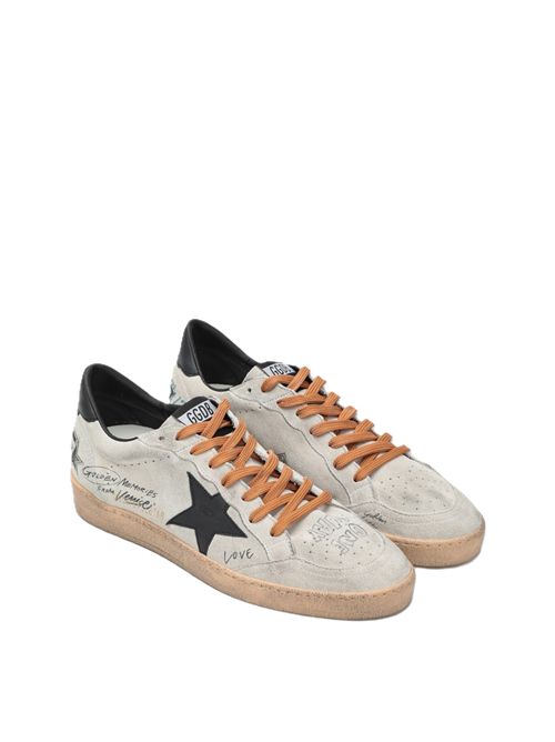 Golden Goose Sneaker Ball Star grigia/nera Golden Goose | GMF00117F00757860336 GREY/BLACK
